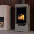 HS Flamingo Deluxe Singa – Poêle à bois gris 9 kW