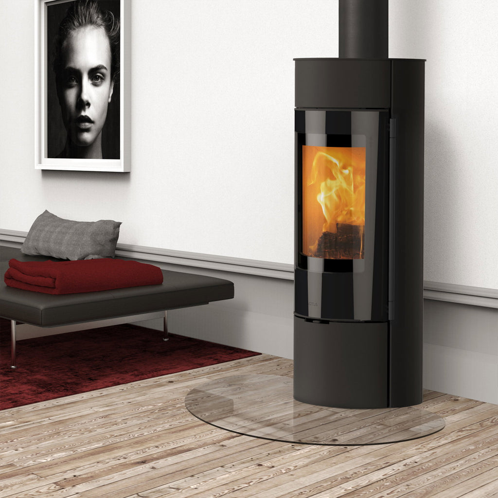 Poêle à bois Lotus Prestige Magic 40 noir 5 kW