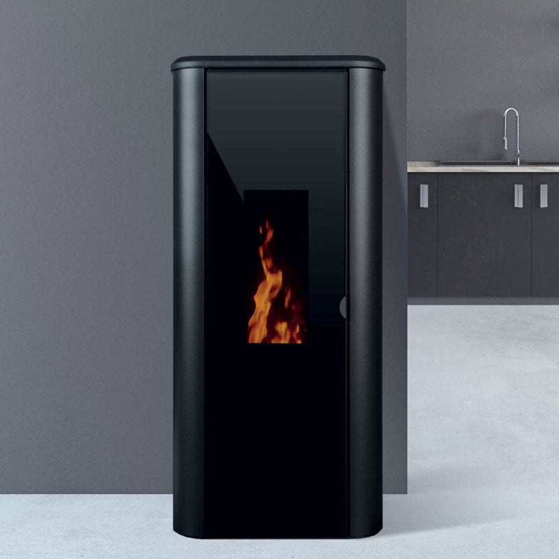 Poêle à granulés étanche Roma 11 kW pour chauffage jusqu'à 110 m² - image 1