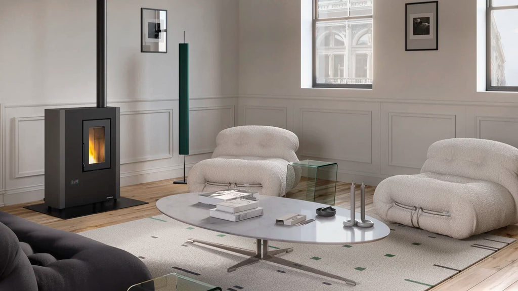 Poêle à granulés La Nordica Luisella 5.0 Maxi 7 kW