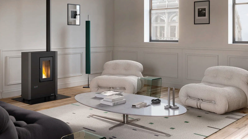 Poêle à granulés La Nordica Luisella 5.0 Maxi 7 kW