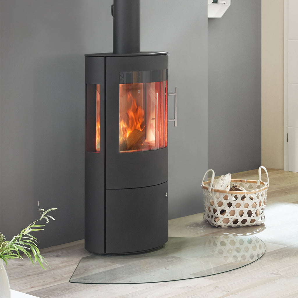 Poêle à bois Königshütte Draco K288951 porte en acier 5 kW