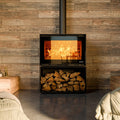 Poêle à bois Thermorossi Fullmoon W6 10,6 kW