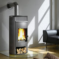 Wamsler Auron gris avec pierres d’accumulation 8 kW