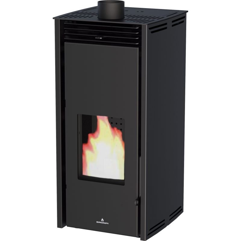 Poêle à granulés sans électricité Bronpi Free 6 kW à convection naturelle