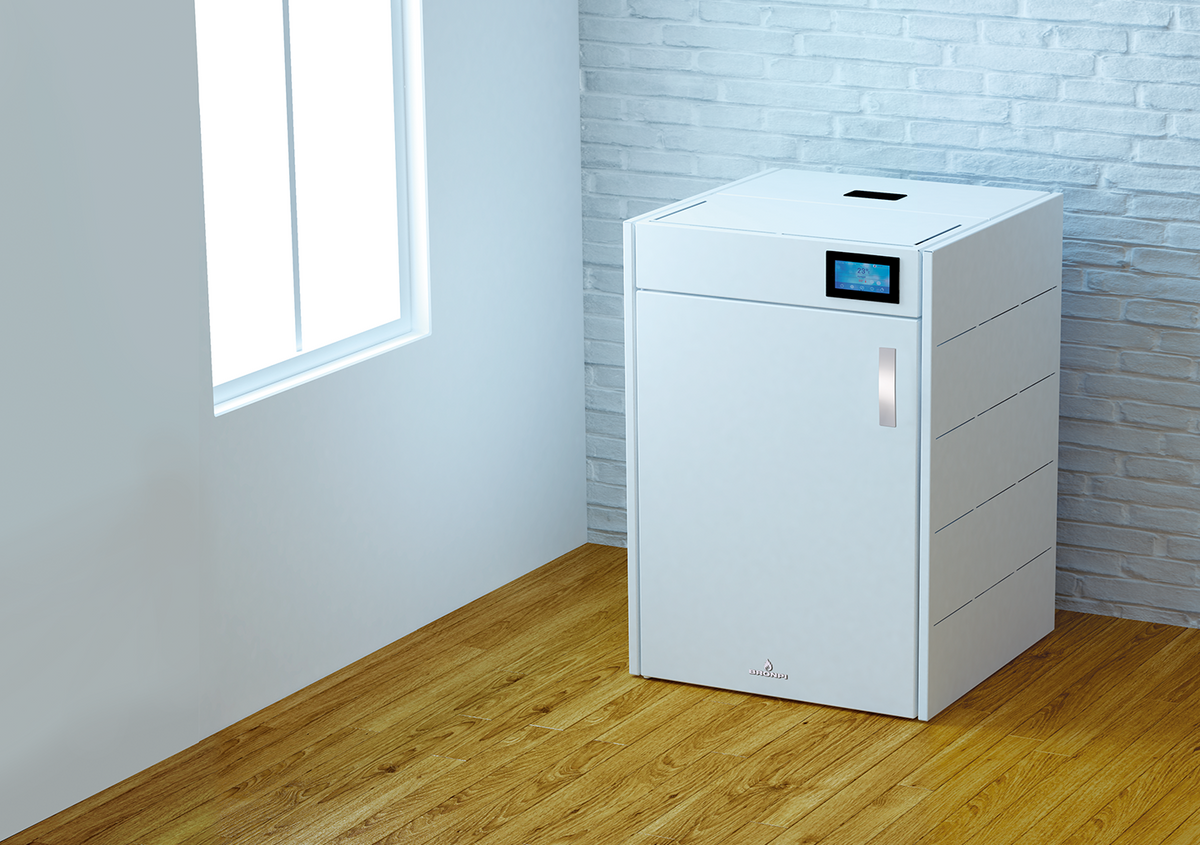 Poêle à granulés hydro Bronpi HYDROBOX 17 kW
