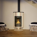 Poêle à air chaud Masterflamme Grande II Crème 17 kW HSF41-023 - image 1