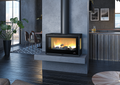 Poêle à bois Bronpi BIMBA-90-3C – 16 kW, bûches de 80 cm
