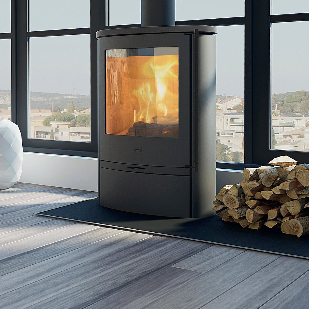 Poêle à bois Lotus Jubilee 35 noir 7 kW — image 1