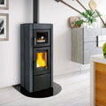 Poêle à bois La Nordica Ester Forno Evo Vulcano avec four 8 kW