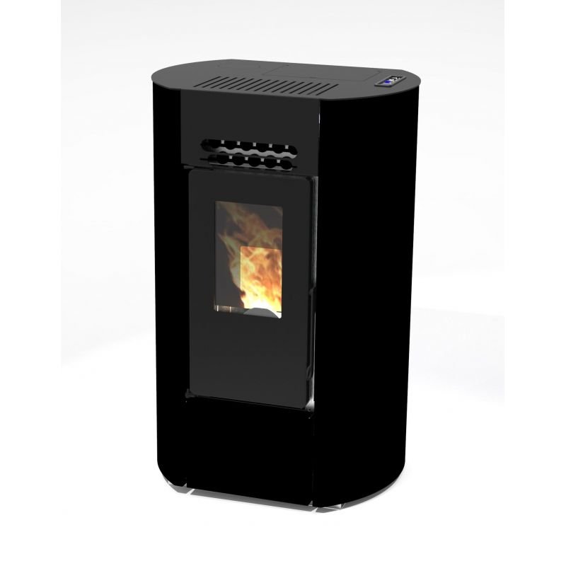 Poêle à granulés étanche FIREMATIC O9 7,9 kW avec ventilation frontale et réservoir 15 kg – image 1