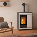 Poêle à granulés Olsberg Epana 6 kW – céramique blanche