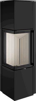 Poêle à bois Spartherm Piko L avec vitre en L 7,7 kW