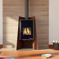 Poêle à bois HS Flamingo Deluxe Island Marron HSF42-003 9 kW - image 1
