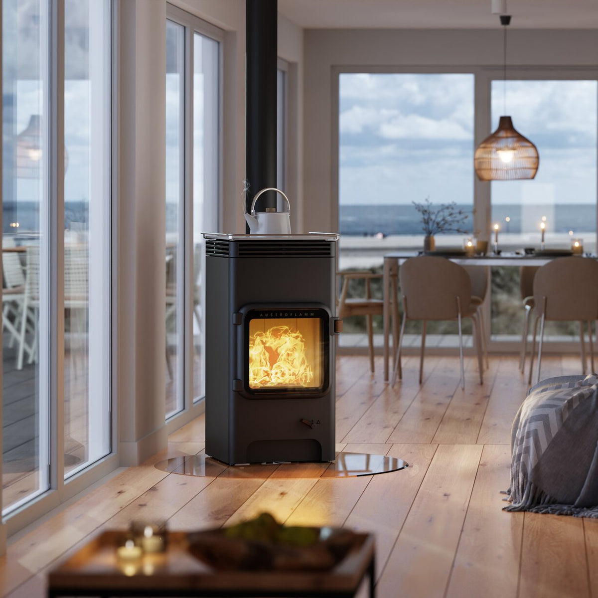 Austroflamm Luca Cook – Poêle à bois 7–8 kW