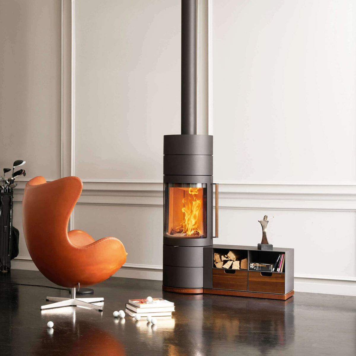 Poêle à bois Austroflamm Lux 7 kW classe A+