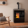 Poêle à granulés Olsberg Epana 6 kW – verre noir