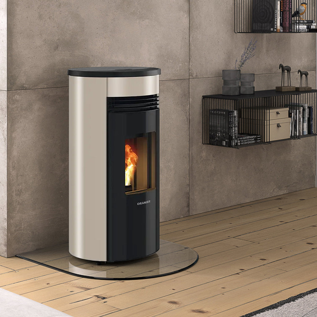 Poêle à granulés Oranier Sando 50 taupe 8 kW