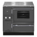 Poêle de cuisine à eau Wamsler K 148 CL anthracite et chrome, 23 kW