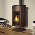 Poêle à air chaud Masterflamme Grande II Velvety Brown 17 kW HSF41-016 - image 1