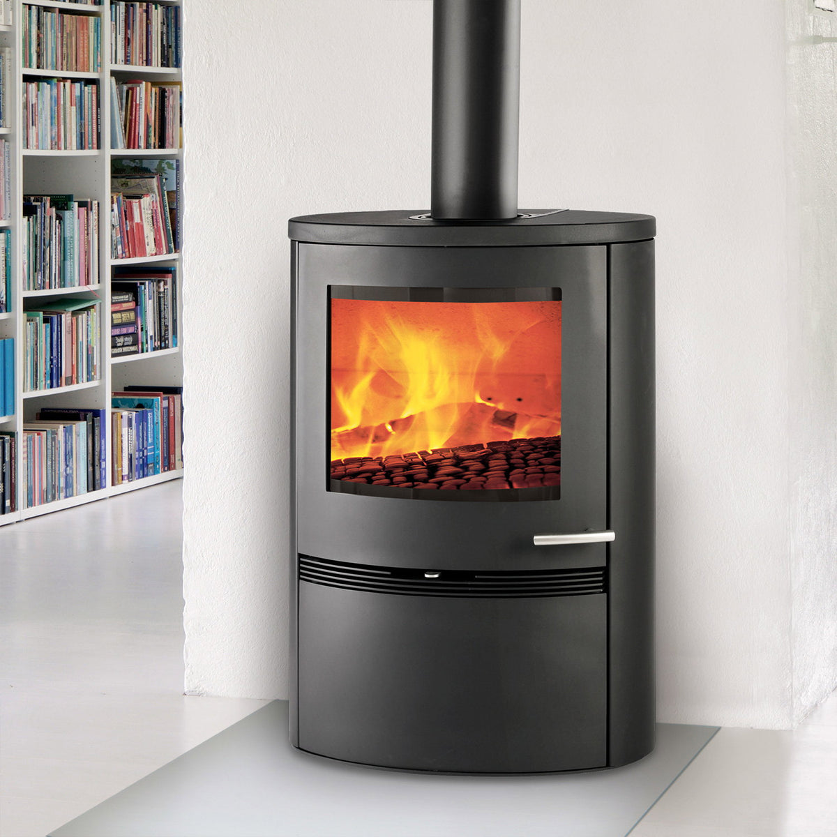 TermaTech TT22H – Poêle à bois noir 7,5 kW