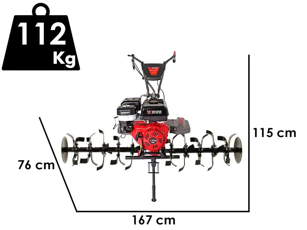 Motobineuse Italian Power RG 7.2-130Q-Z – photo 2