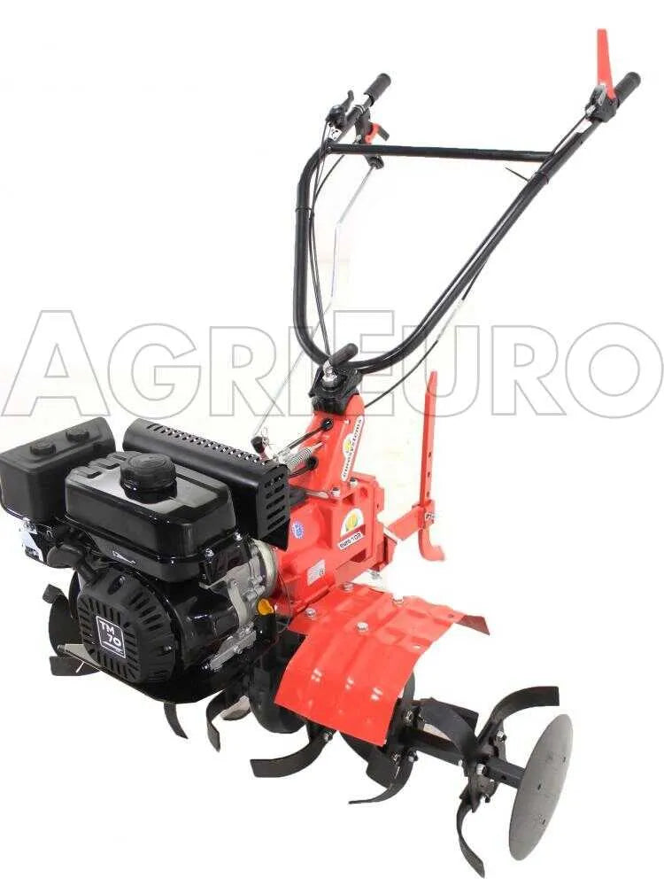 Eurosystems Euro 102 – Motobineuse essence Loncin TM 70 7 CV, fraise 95 cm