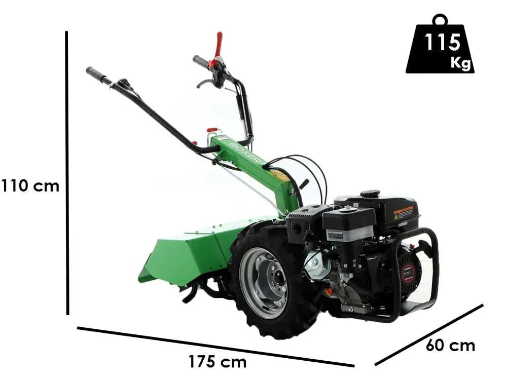 Motoculteur Lampacrescia MGM Boxer Loncin G270F