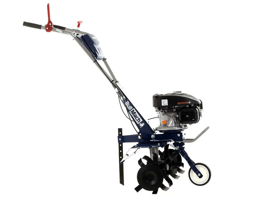 BullMach FLORA 60 – Motobineuse à essence 4,5 CV (Moteur Loncin 139 cm3)