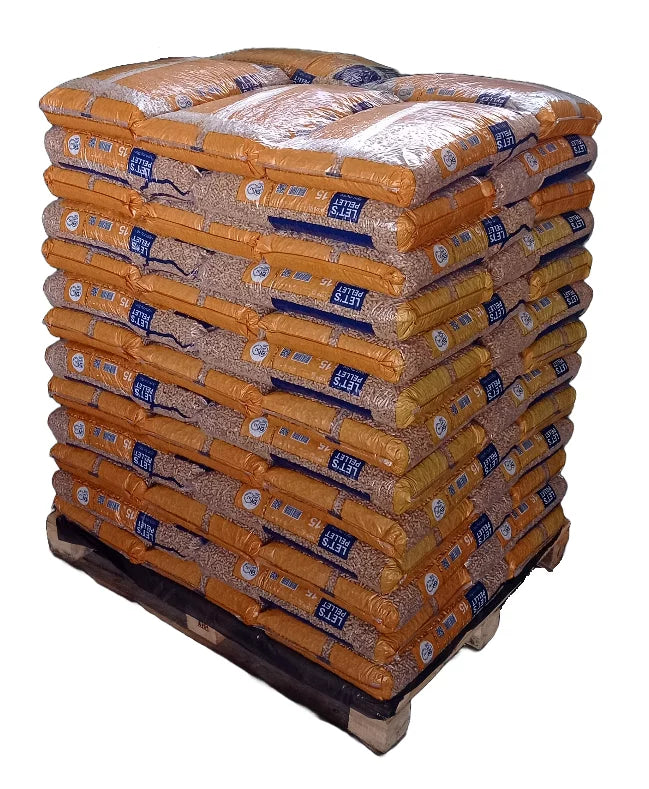 Granulés de bois DINplus / ENplus A1 – Palette de 975 kg