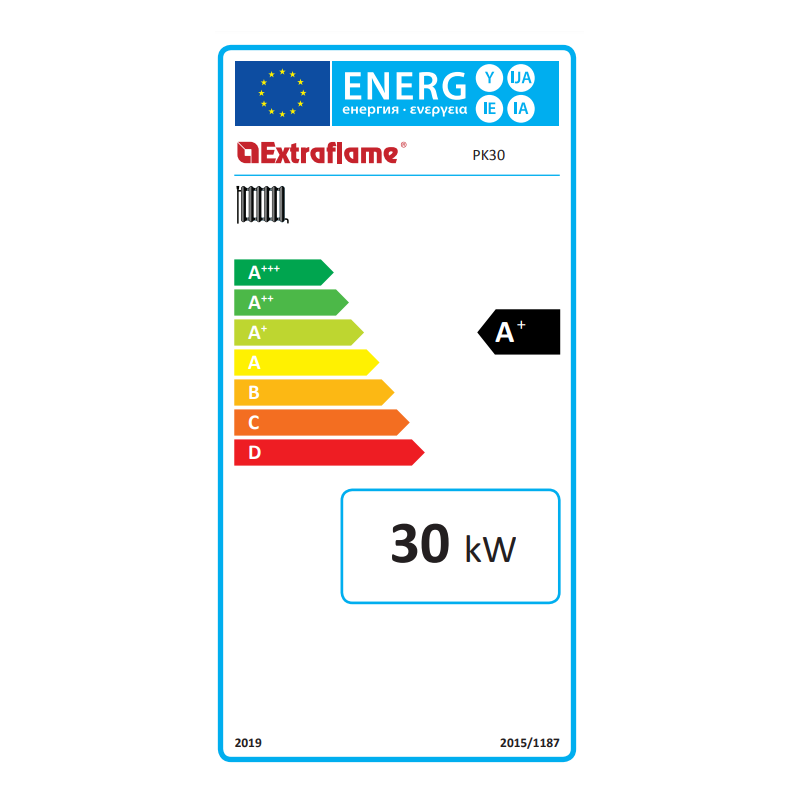 Chaudière à granulés Extraflame PK30 30 kW – image 2