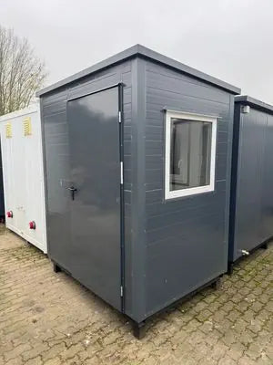 Bureau Container 2,00 × 1,50 m – Mini Bureau avec Chauffage et Éclairage LED