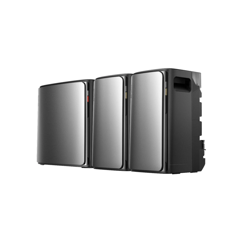 EcoFlow STREAM Ultra X avec deux unités STREAM Ultra pour un stockage total de 7,68 kWh