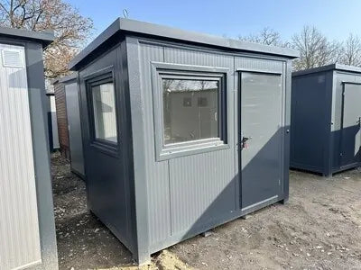 Bureau Container 3 × 2 m – Sol Stratifié, Chauffage et Éclairage LED