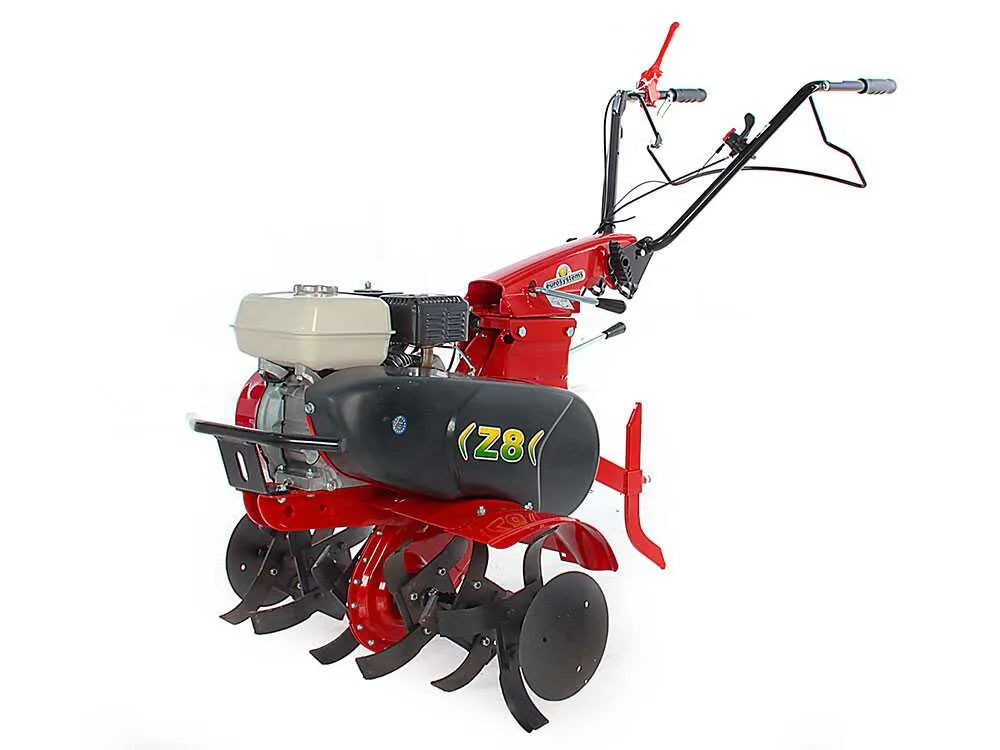 Eurosystems Z8 – Motobineuse essence Honda GX160 OHV 5,5 CV, fraise 75/50 cm