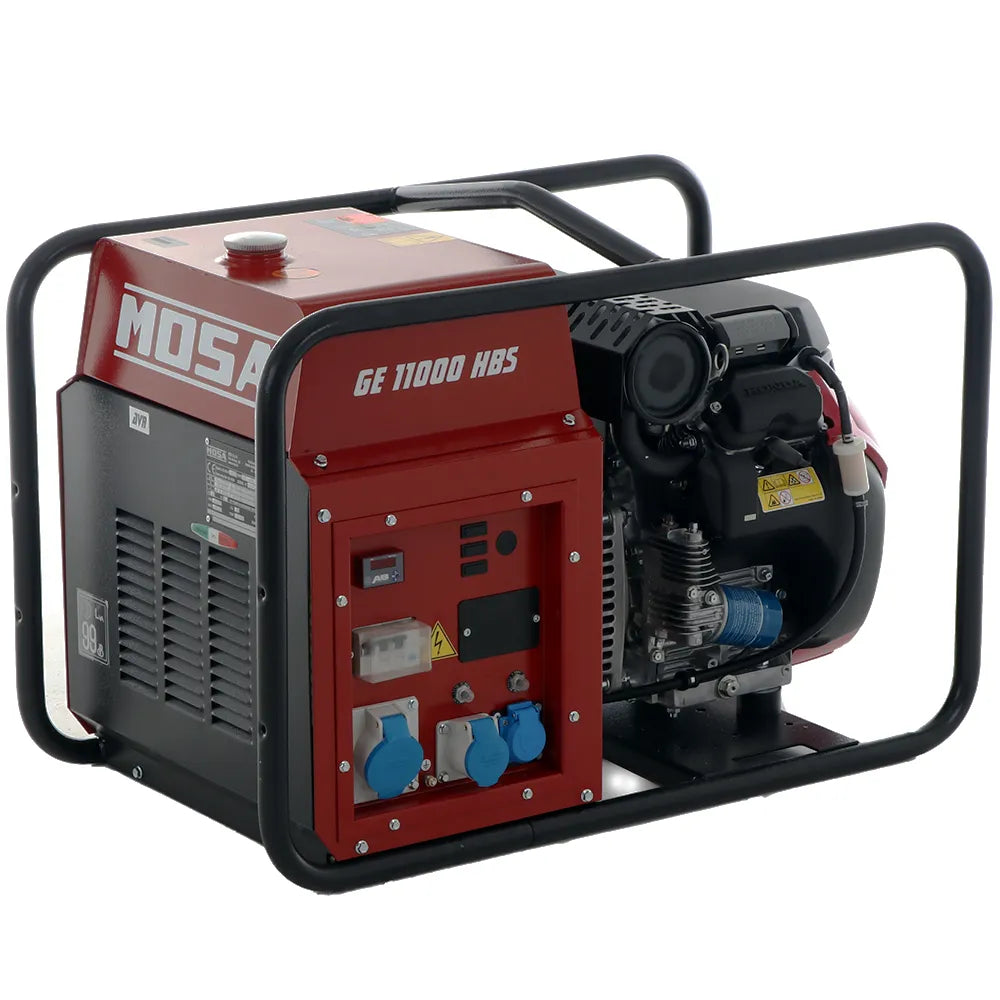 Groupe électrogène MOSA GE 11000 HBS avec moteur Honda GX630