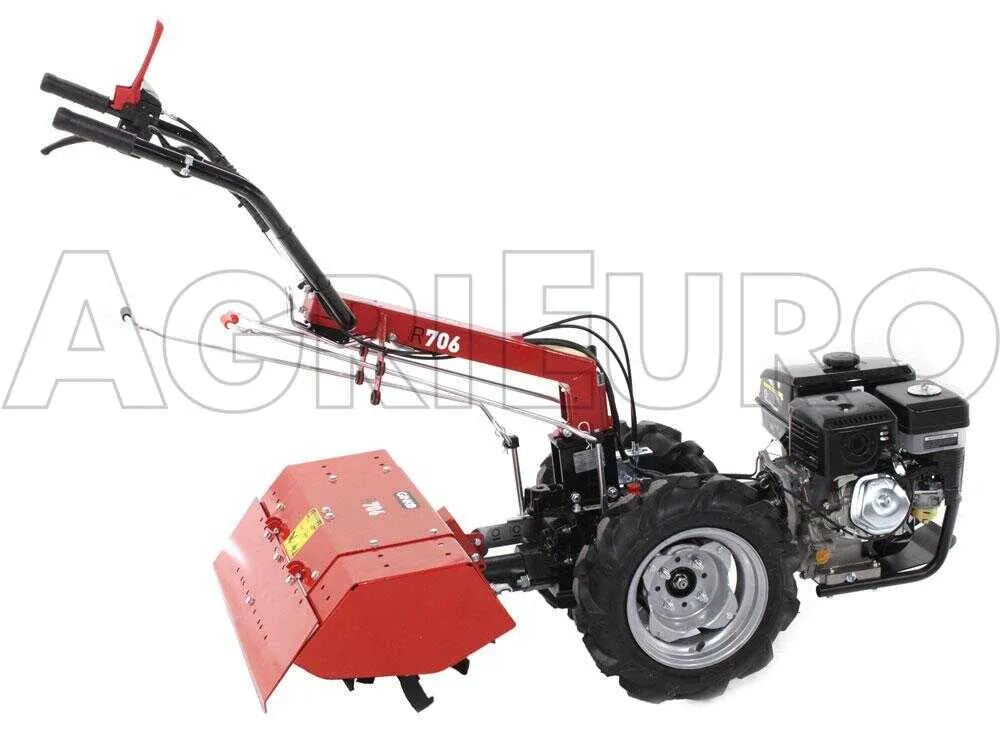 Motoculteur GINKO R706 à essence avec moteur Loncin G270F et boîte 6 vitesses - photo 3