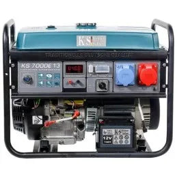 Könner & Söhnen Könner & Söhnen KS7000E-1/3 – Groupe électrogène essence 5 500 W 230/400 V – photo 1