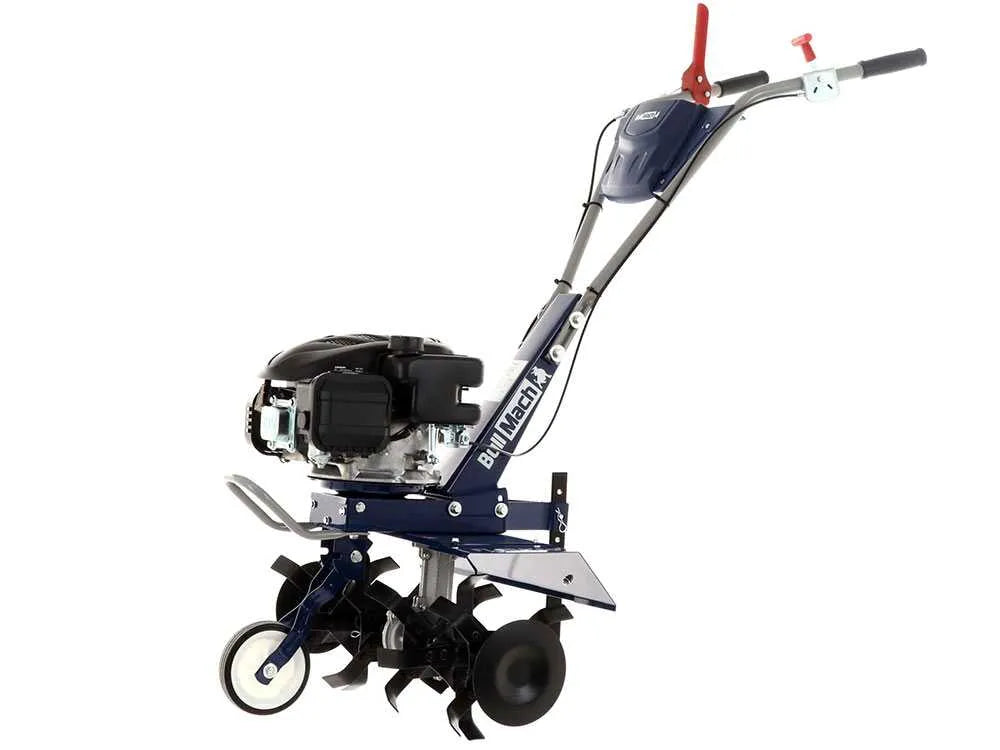 BullMach FLORA 60 – Motobineuse à essence 4,5 CV (Moteur Loncin 139 cm3)