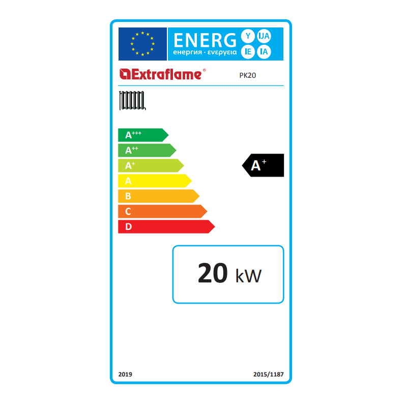 Chaudière à granulés Extraflame PK20 – 20 kW – image 2