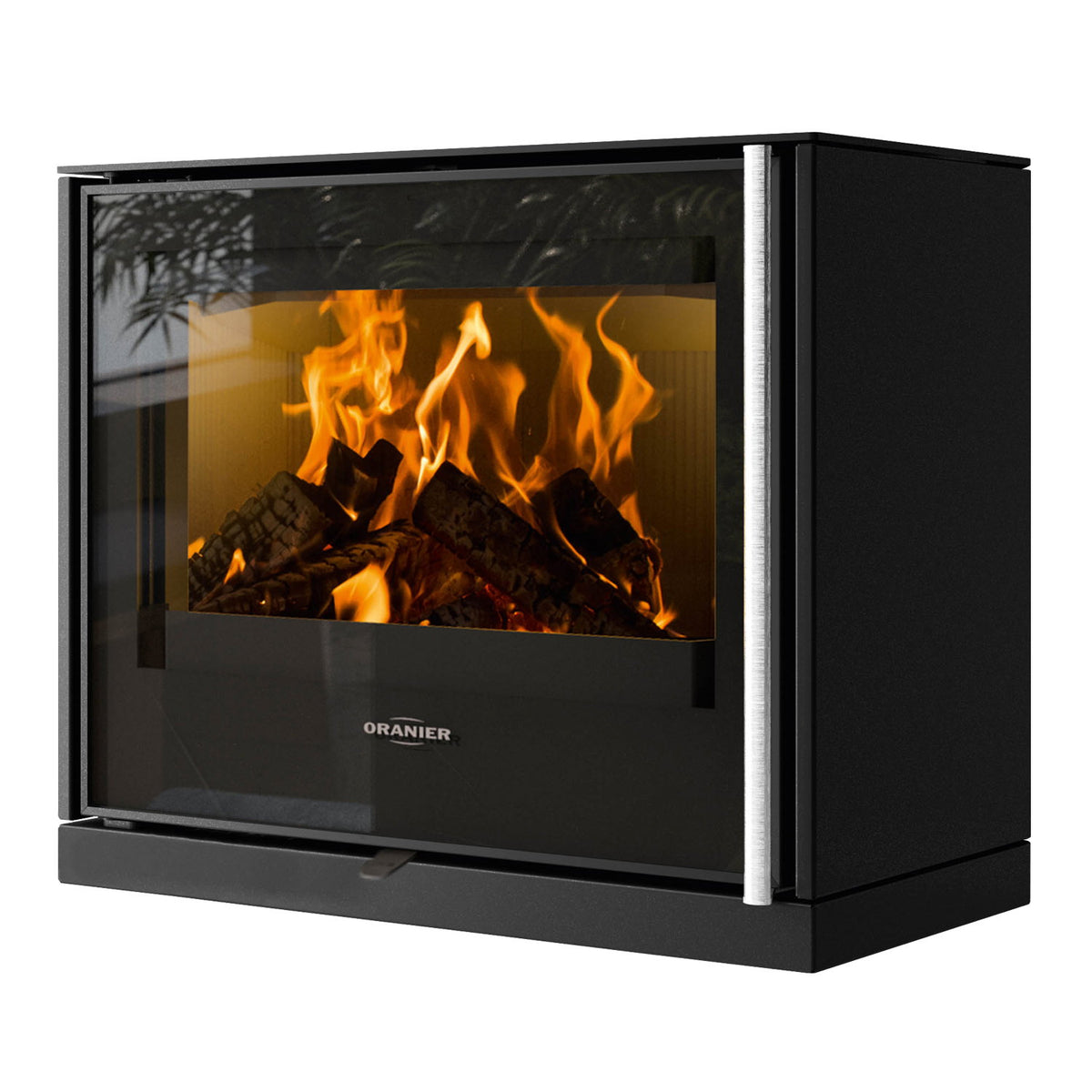 Poêle à bois Oranier Ziva Acier Noir 6 kW - image 2