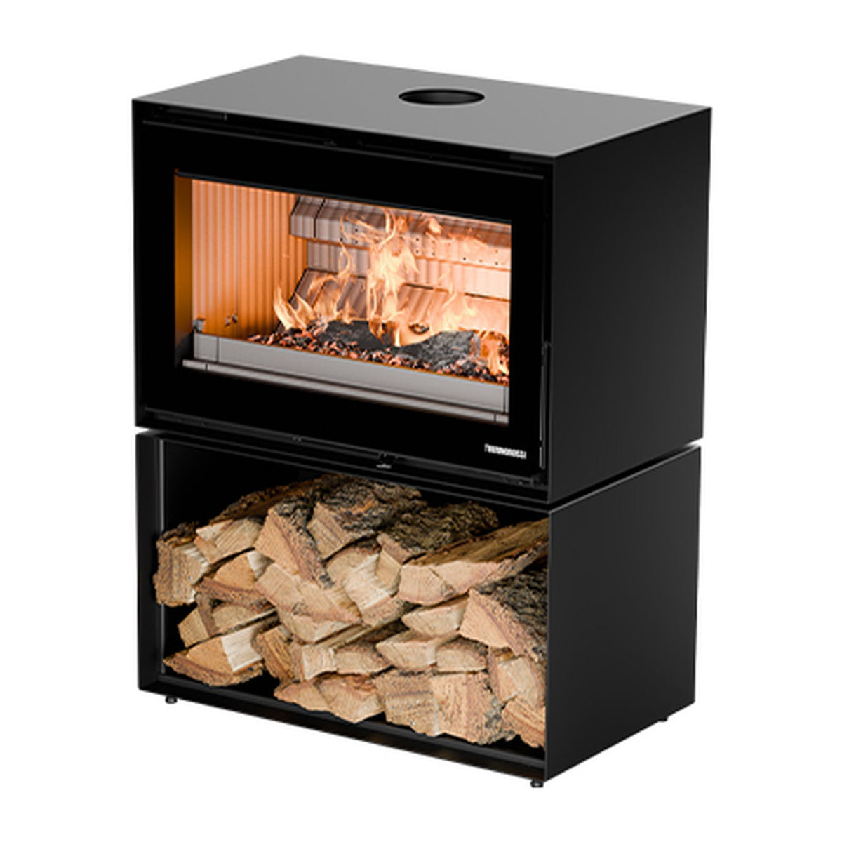 Poêle à bois Thermorossi Fullmoon W6 10,6 kW