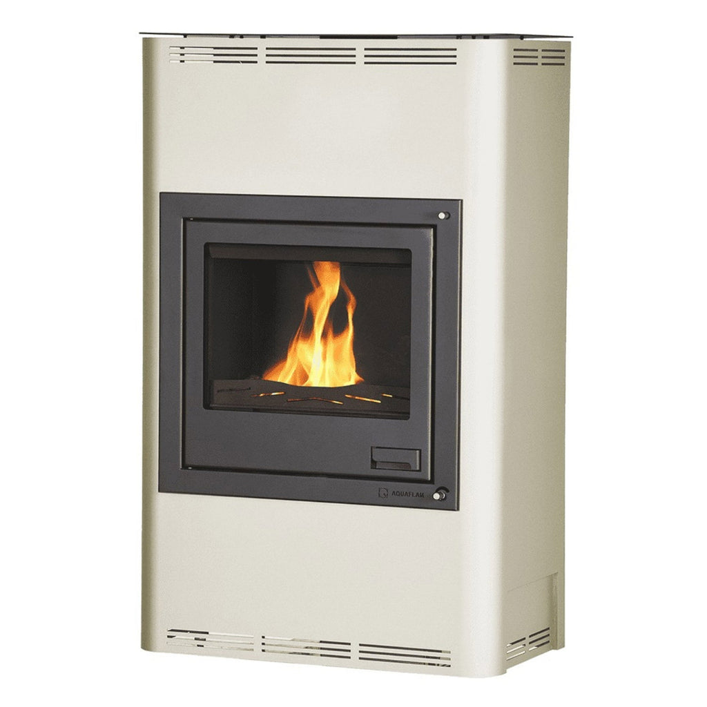 Aquaflam 25 Manuel Crème – Poêle à bois hydraulique 25,1 kW