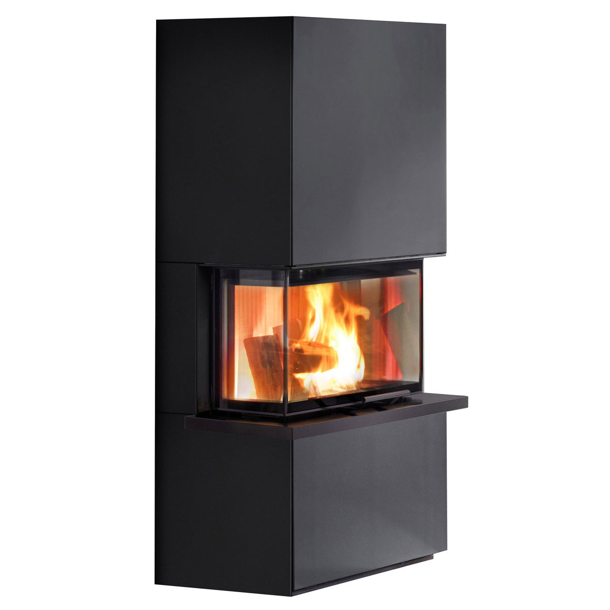 Poêle à bois Olsberg Osorno O416161 en acier noir – 7,8 kW – image 2