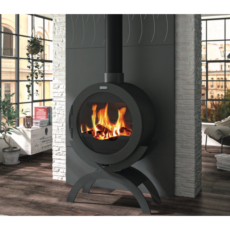 Godin Brimont – Poêle à bois étanche 9 kW