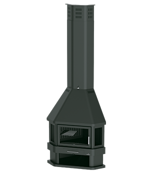 Poêle à bois Bronpi LORCA-R 18 kW