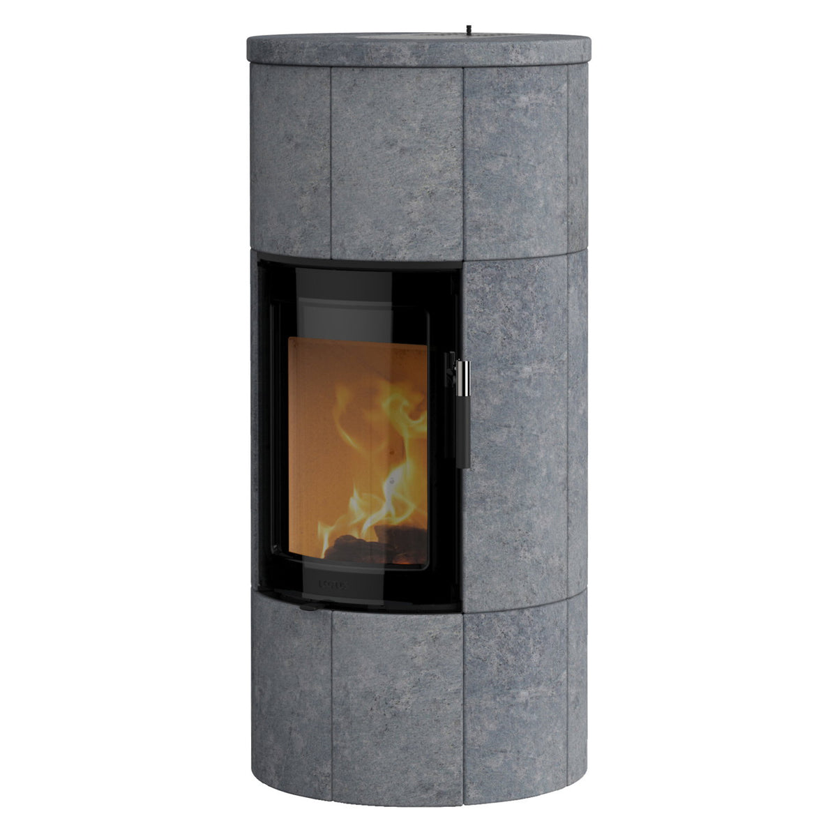 Poêle à bois Lotus Maestro 1 en stéatite – porte Magic, évacuation arrière 6 kW – image 2