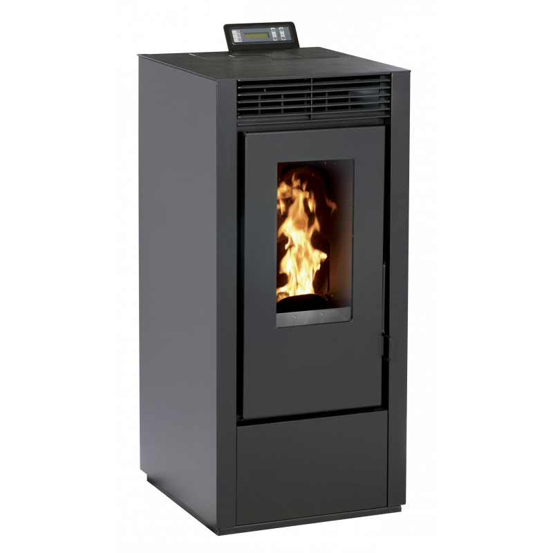 Pack poêle à granulés étanche ETNA Vittoria Plus 14 kW avec kit concentrique sortie arrière - image 2