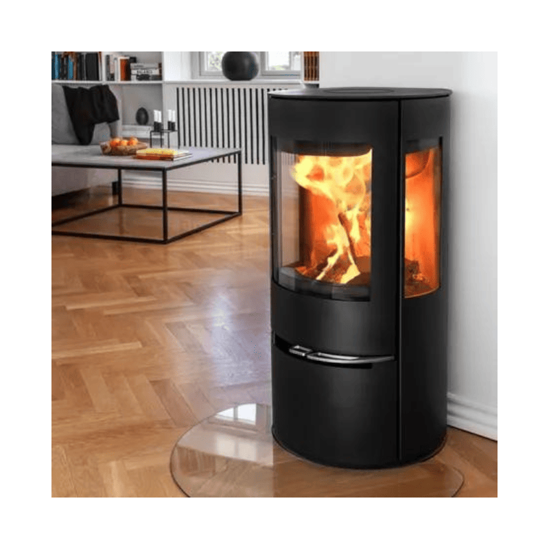 Poêle à bois Aduro 17 9 kW noir anthracite