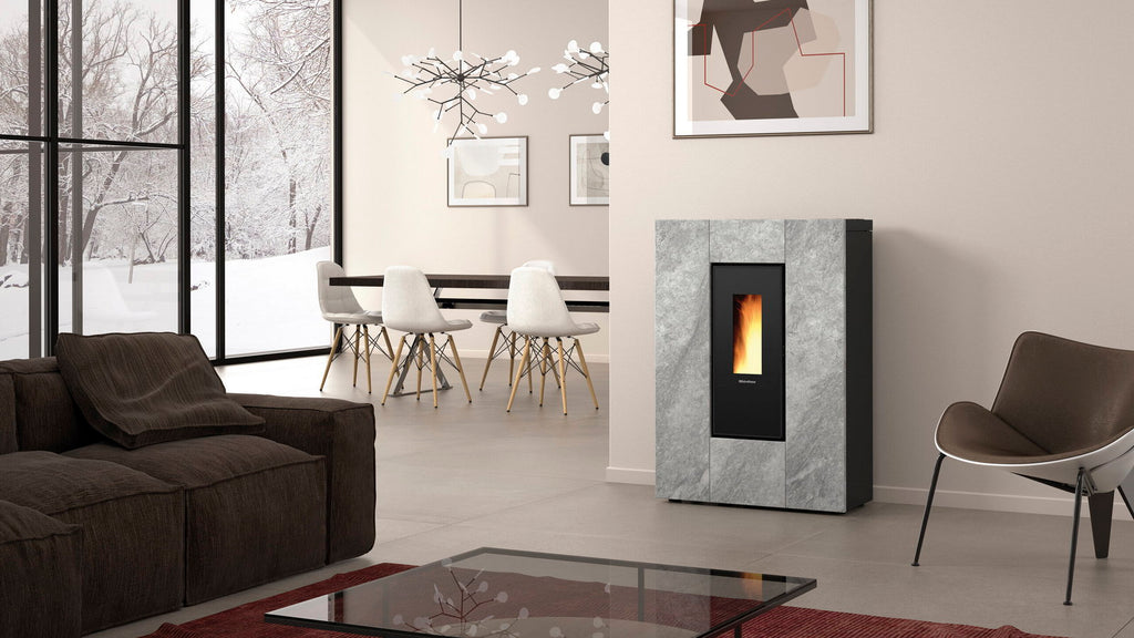 Poêle à granulés La Nordica MARILENA PLUS PETRA 5.0.16 – 8 kW